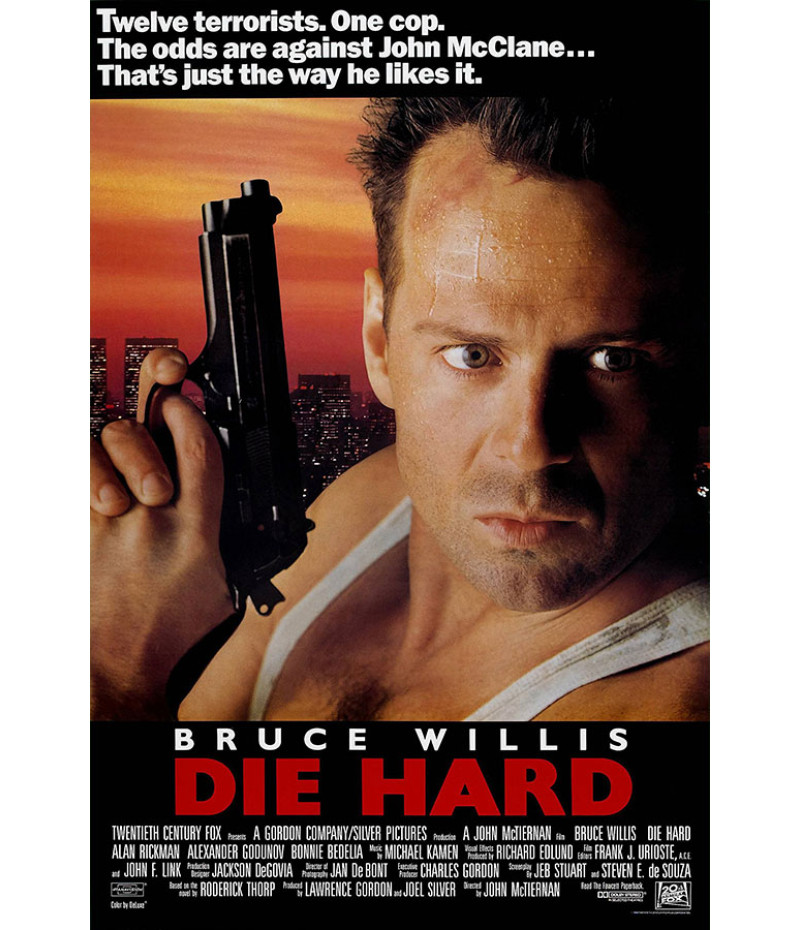 Poster Duro de Matar - Die Hard - Bruce Willis - Filmes