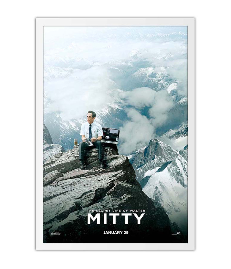 Poster A Vida Secreta De Walter Mitty