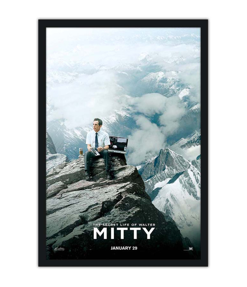 Poster A Vida Secreta De Walter Mitty
