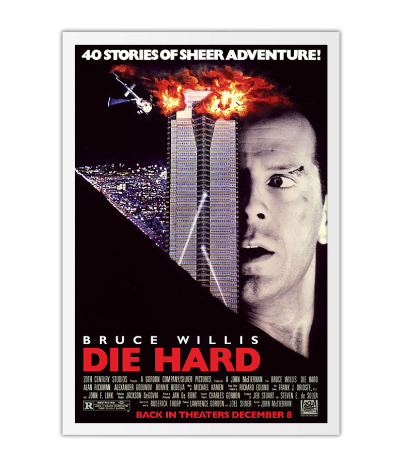 Poster Duro de Matar - Die Hard - Bruce Willis - Filmes