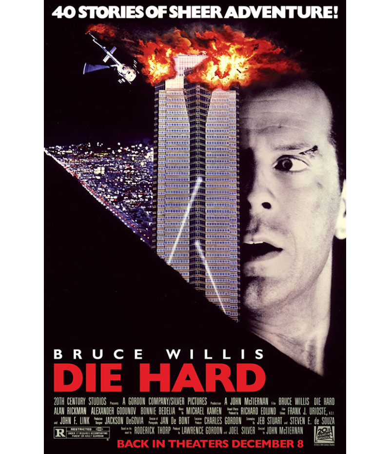 Poster Duro de Matar - Die Hard - Bruce Willis - Filmes