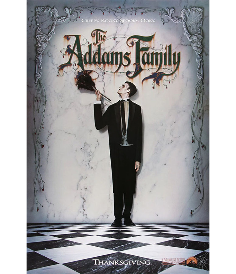 Poster A Familia Addams - The Addams Family - Classico - Filmes