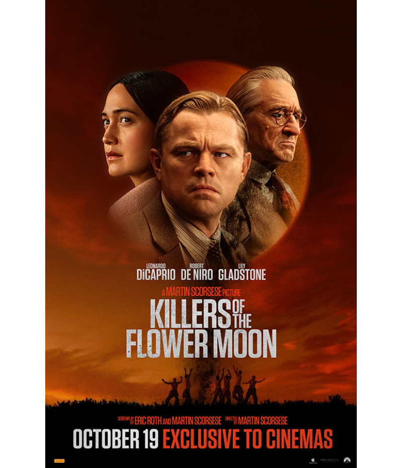 Poster Killers Of The Flower Moon - Assassinos da Lua das Flores - Filmes