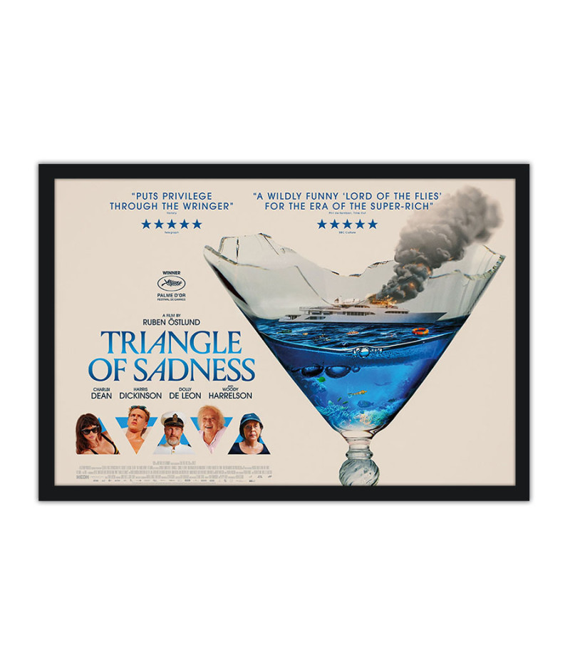 Poster Triângulo da Tristeza - Triangle Of Sadness - Filmes
