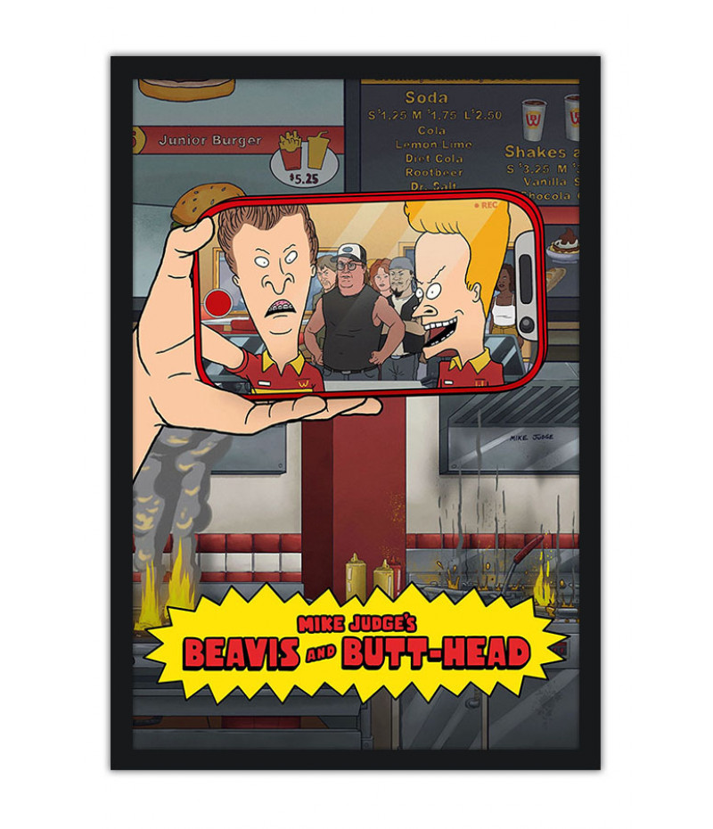 Poster Beavis e Butthead - Desenhos