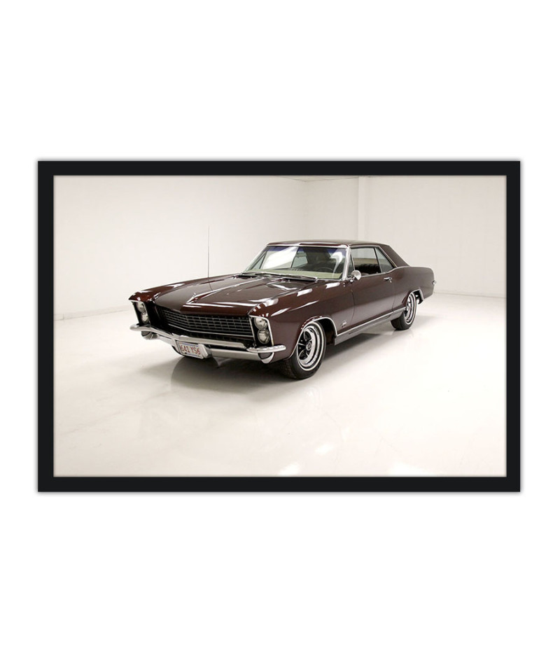 Poster Buick Riviera - 1965 - Carros Antigos