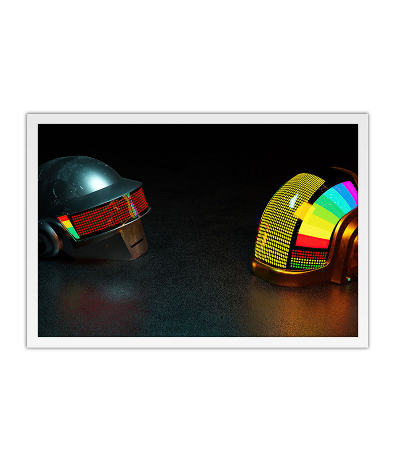 Poster Daft Punk - Artistas Pop
