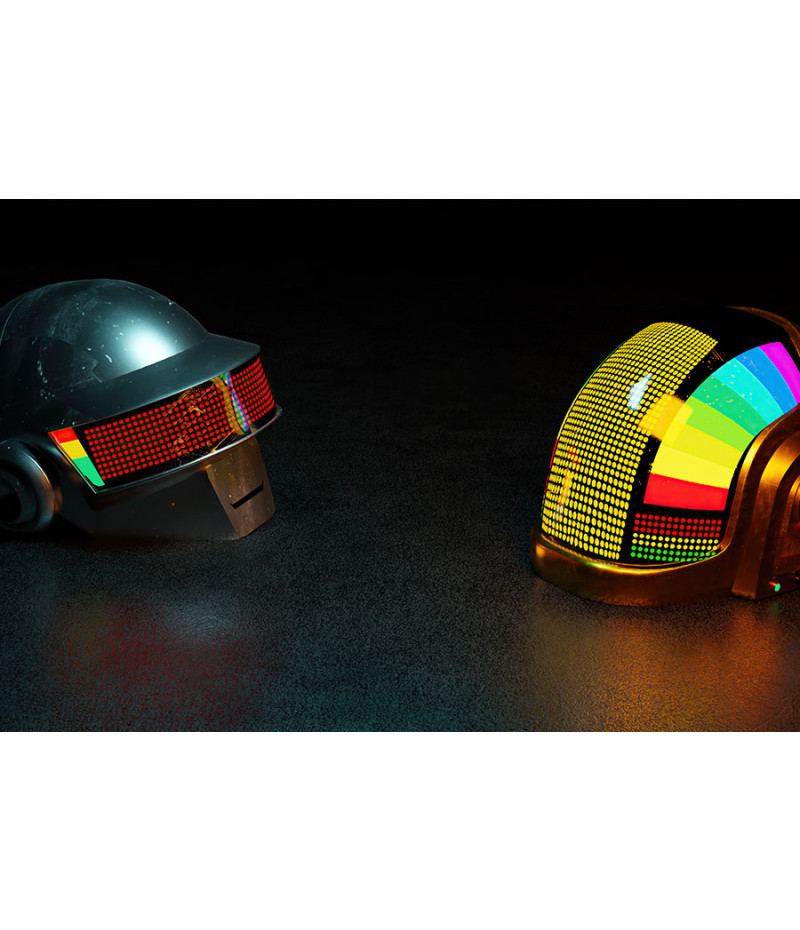 Poster Daft Punk - Artistas Pop