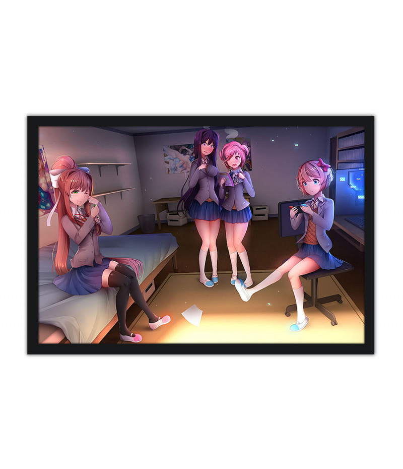 Poster Doki Doki Literature Club - Games