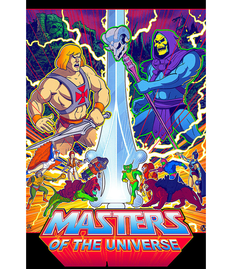 Poster He-Man e os Mestres do Universo - Filmes - Animações - Desenhos