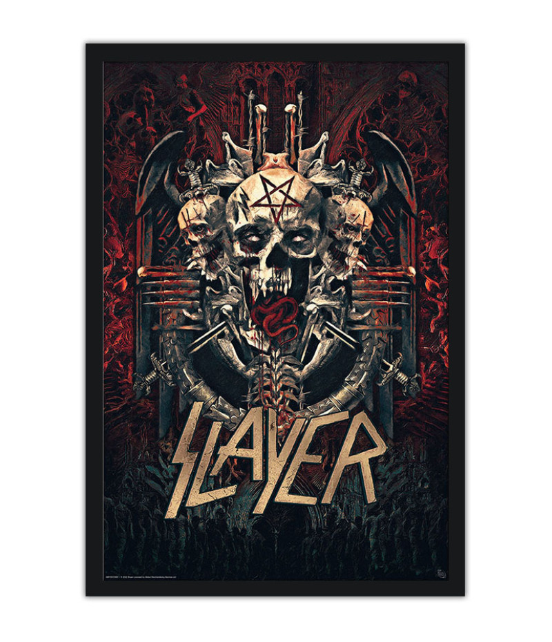 Poster Slayer - Bandas de Rock