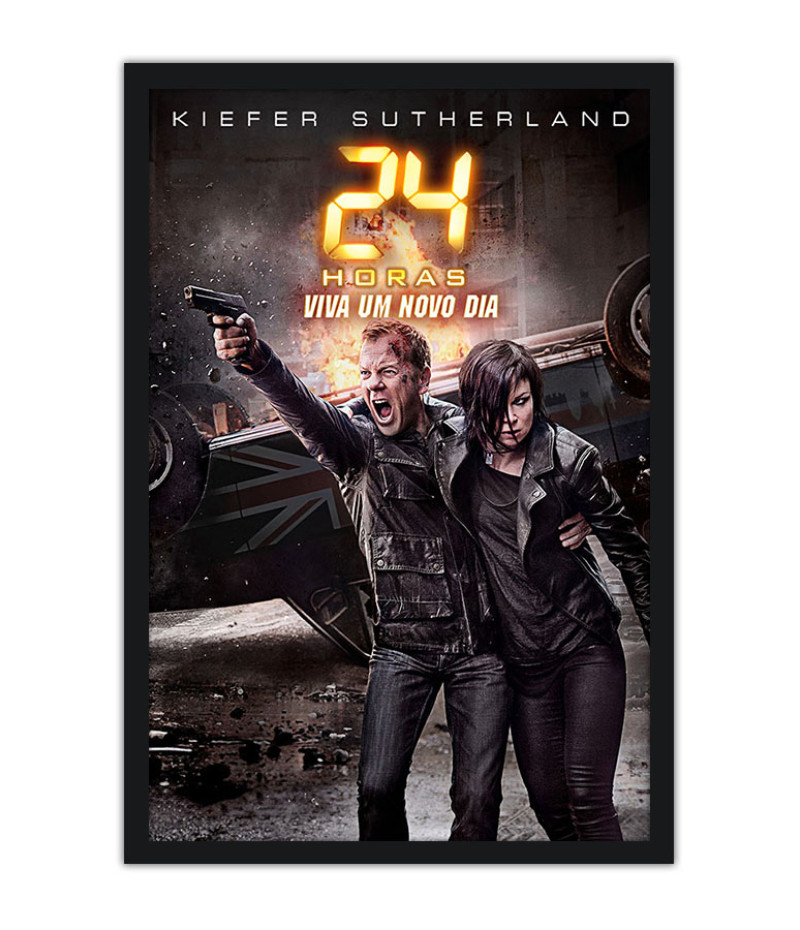 Poster 24 Horas - Jack Bauer - Séries