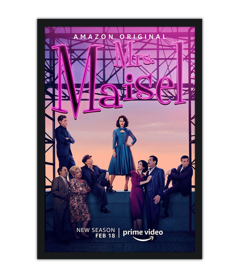 Poster The Marvelous Mrs Maisel - Maravilhosa Sra Maisel - Séries