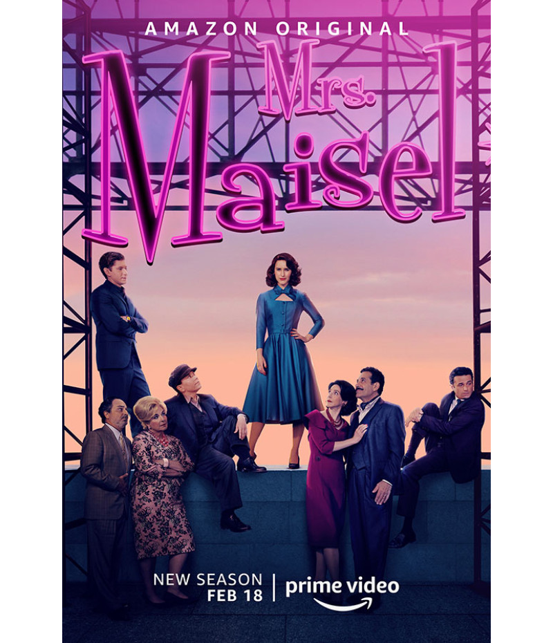 Poster The Marvelous Mrs Maisel - Maravilhosa Sra Maisel - Séries