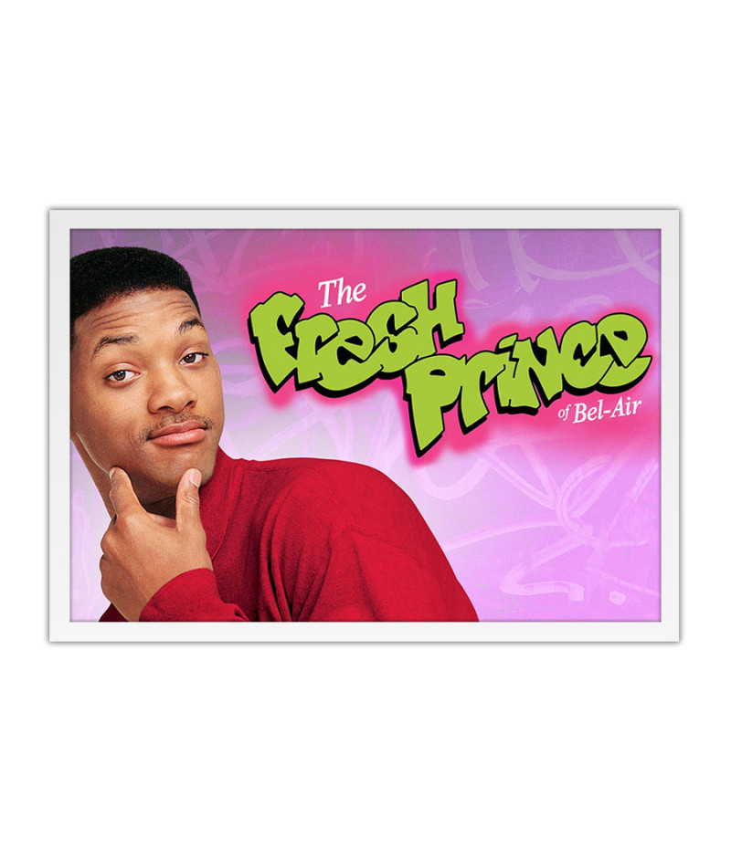 Poster Um Maluco No Pedaço - Will Smith - The Fresh Prince Of Bel Air - Séries