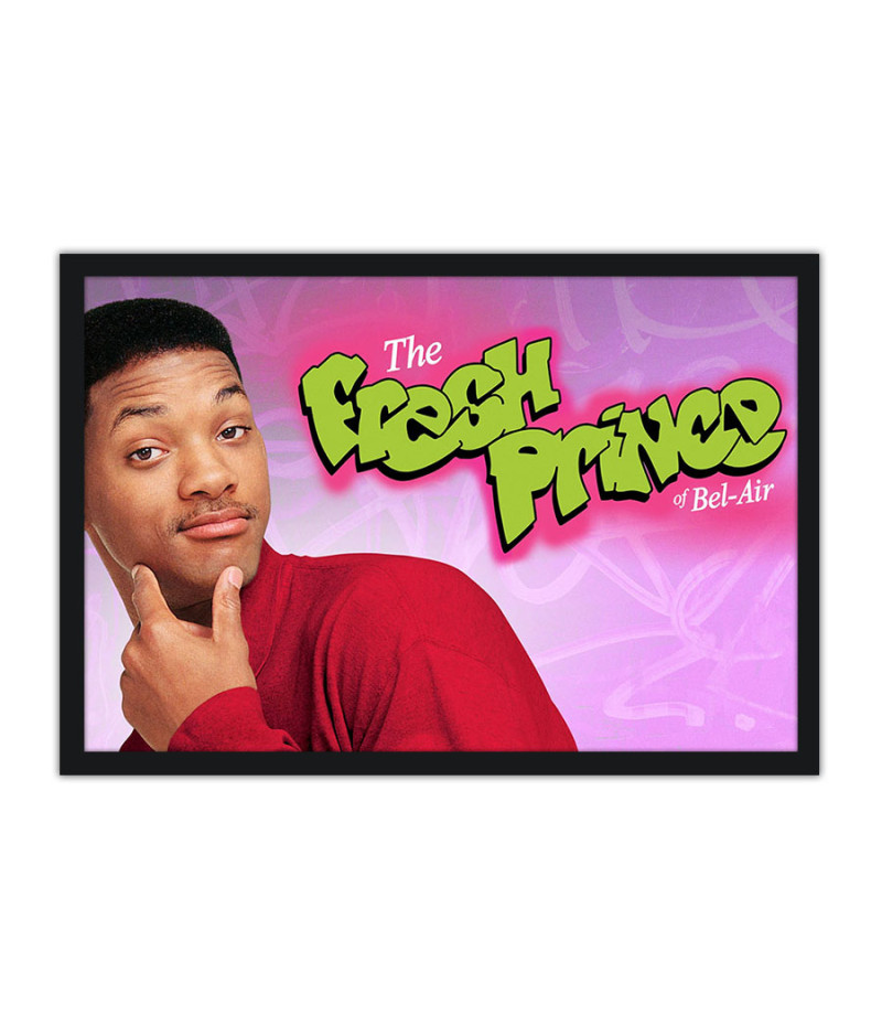 Poster Um Maluco No Pedaço - Will Smith - The Fresh Prince Of Bel Air - Séries