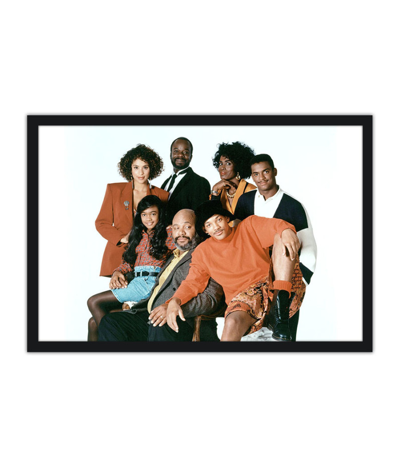 Poster Um Maluco No Pedaço - Will Smith - The Fresh Prince Of Bel Air - Séries