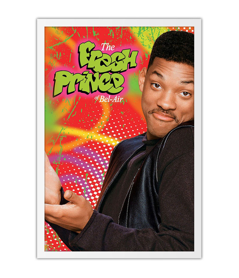 Poster Um Maluco No Pedaço - Will Smith - The Fresh Prince Of Bel Air - Séries