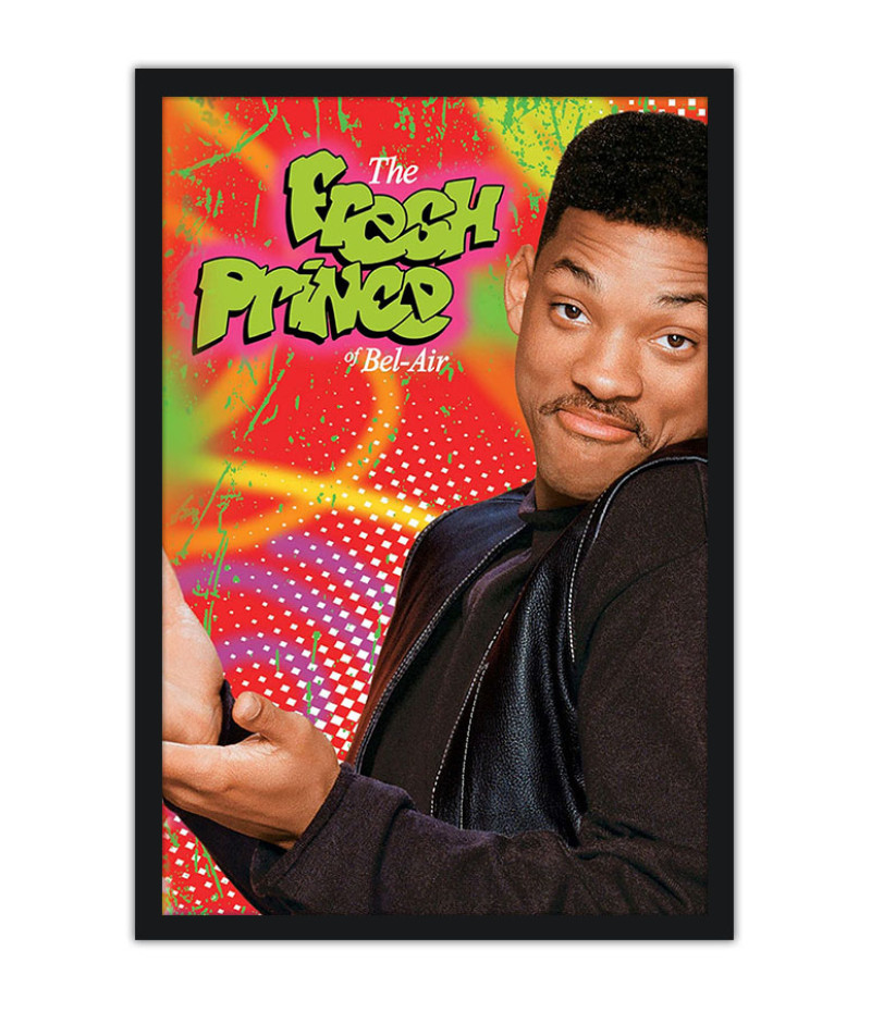 Poster Um Maluco No Pedaço - Will Smith - The Fresh Prince Of Bel Air - Séries