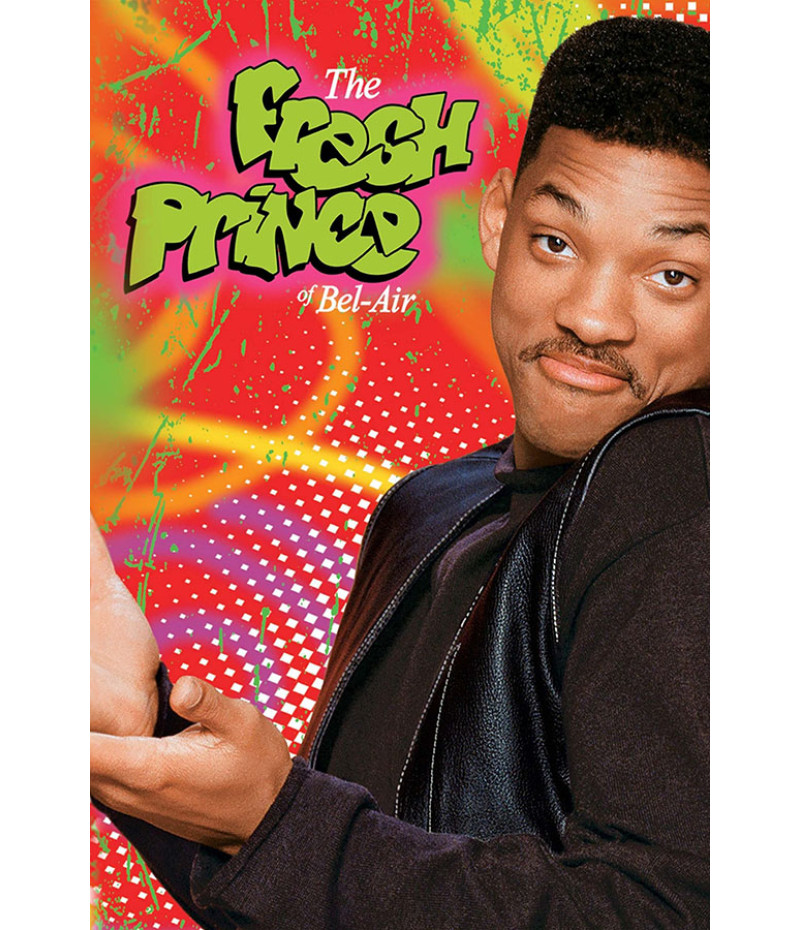 Poster Um Maluco No Pedaço - Will Smith - The Fresh Prince Of Bel Air - Séries