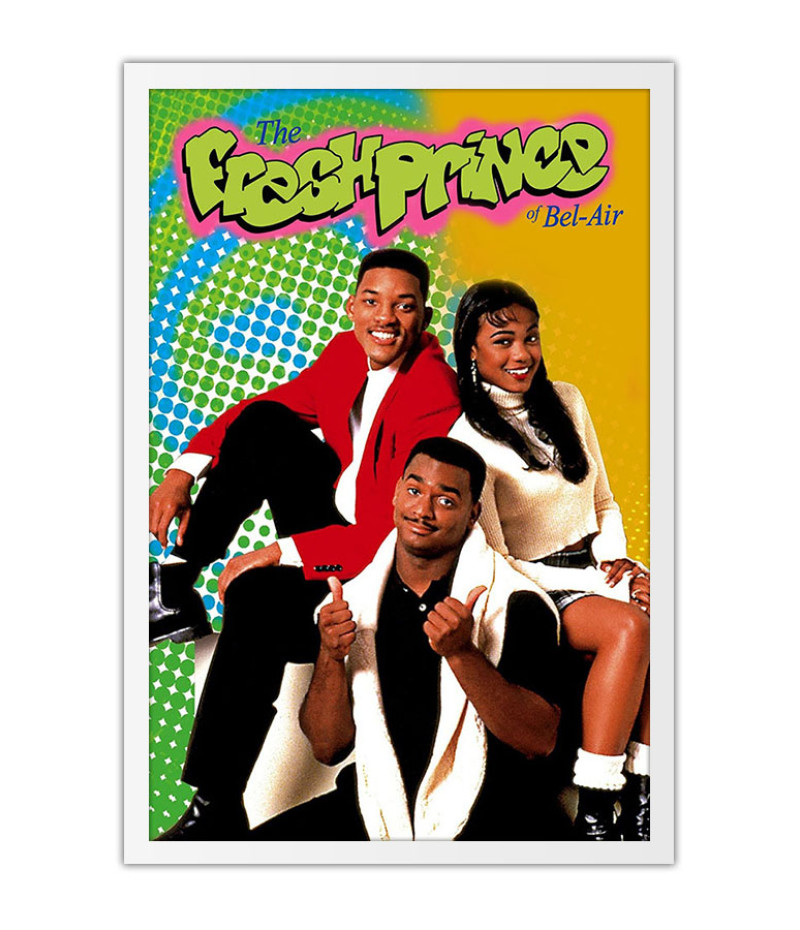 Poster Um Maluco No Pedaço - Will Smith - The Fresh Prince Of Bel Air - Séries