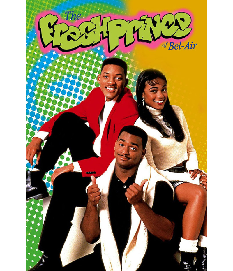 Poster Um Maluco No Pedaço - Will Smith - The Fresh Prince Of Bel Air - Séries