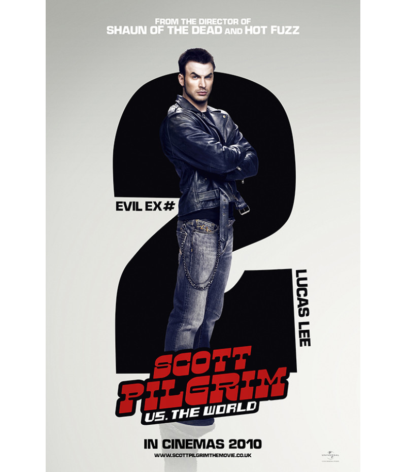 Poster Scott Pilgrim Contra O  Mundo
