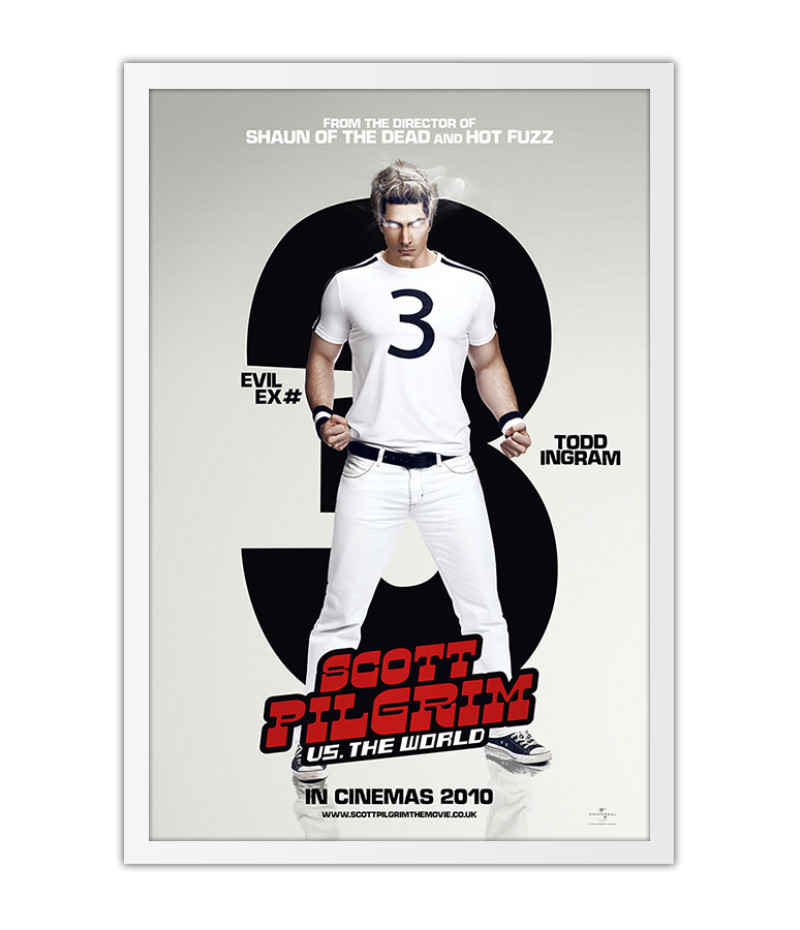 Poster Scott Pilgrim Contra O  Mundo