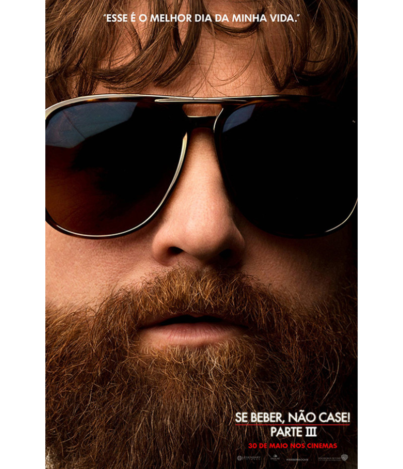 Poster Se Beber, Nao Case- Parte III