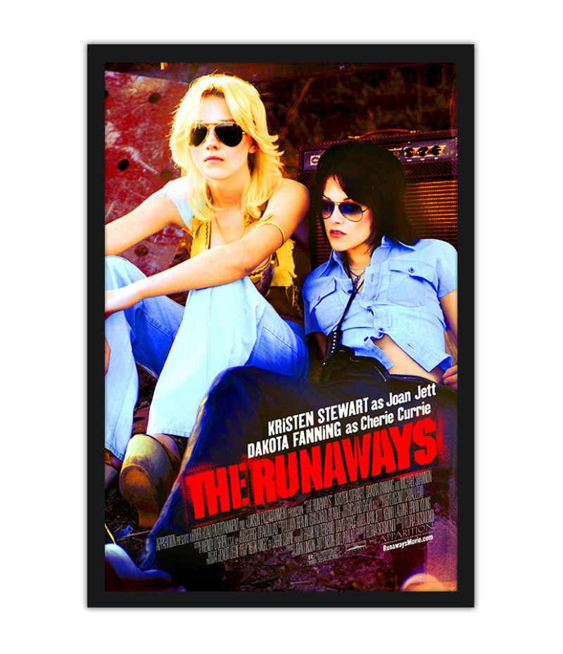 Poster The Runaways - Garotas do Rock