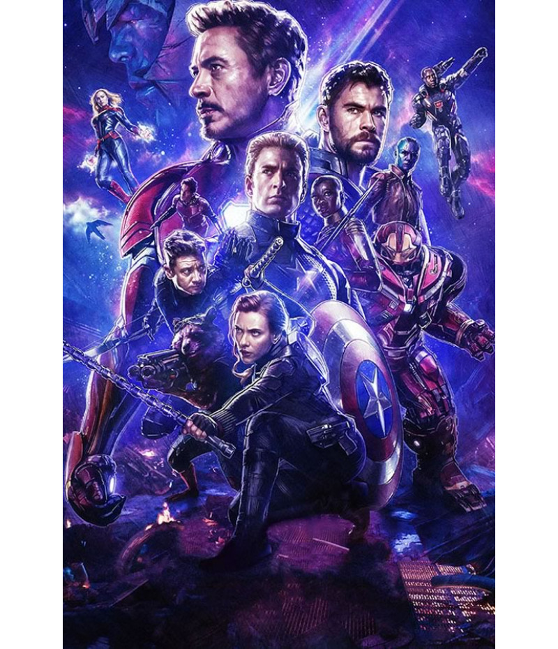 Poster 30x45cm Filmes Avengers Endgame Vingadores Ultimato 1