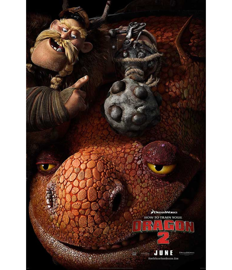 Poster Como Treinar seu Dragão 2