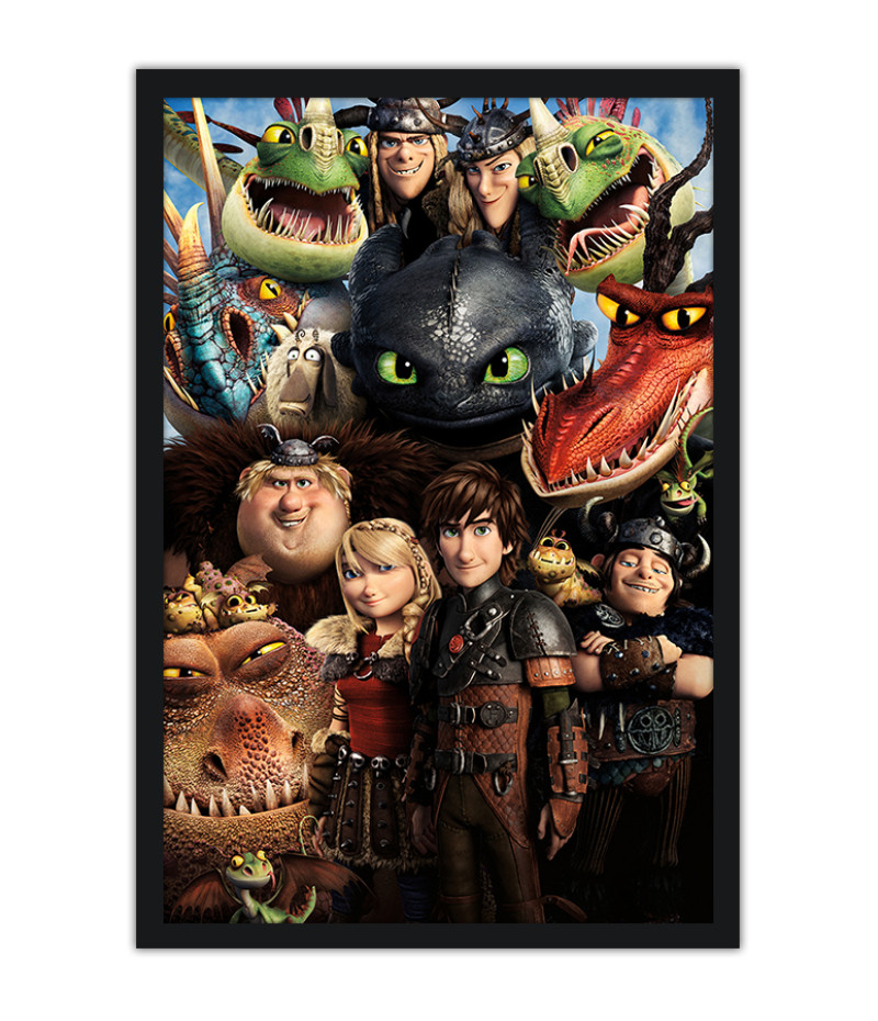 Poster Como Treinar seu Dragão 2