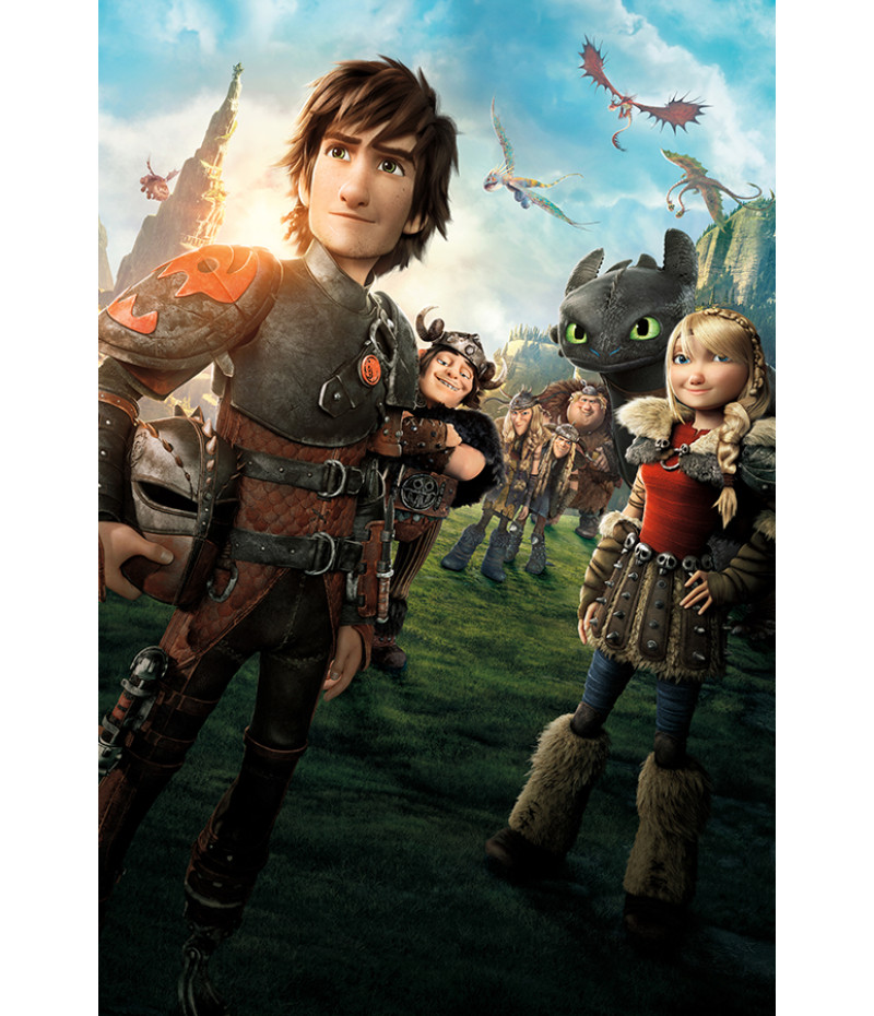 Poster Como Treinar seu Dragão 2