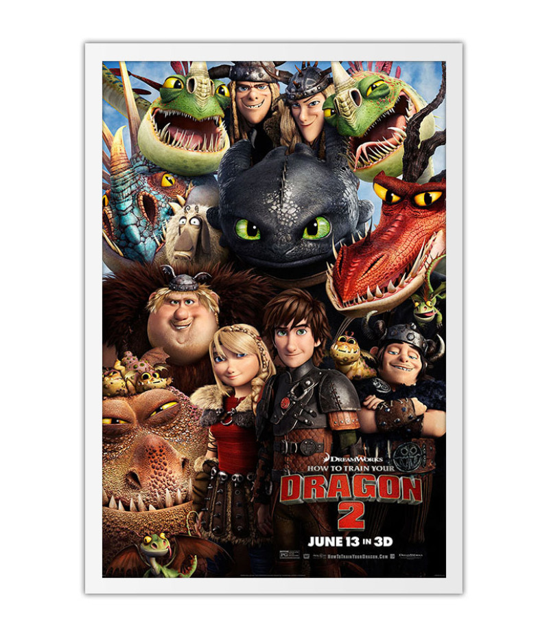 Poster Como Treinar seu Dragão 2