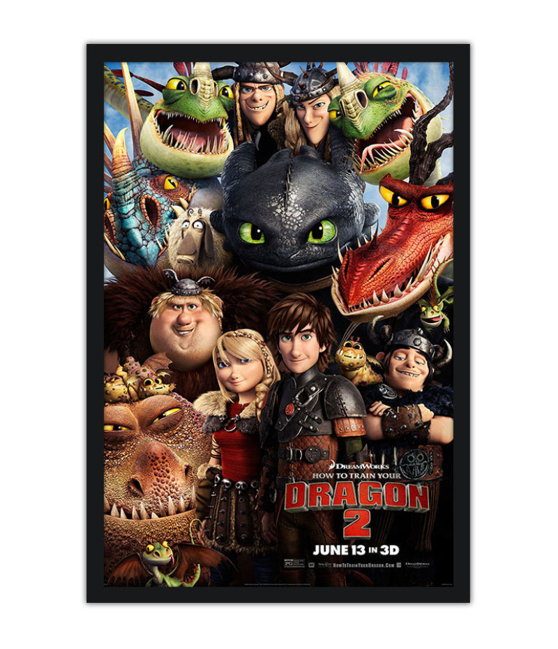 Poster Como Treinar seu Dragão 2