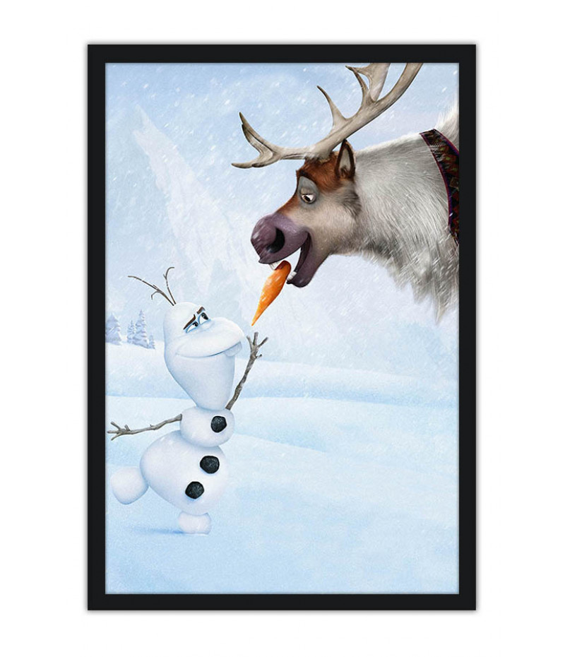 Poster Frozen Uma Aventura Congelante