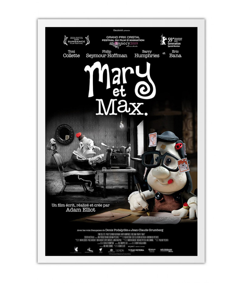 Poster Mary E Max Uma Amizade Diferente