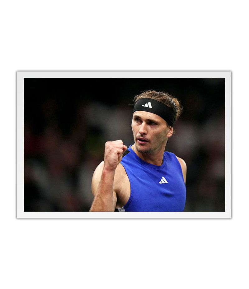 Poster Tenistas - Alexander Zverev - Esporte - Tennis