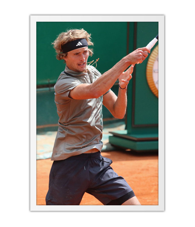 Poster Tenistas - Alexander Zverev - Esporte - Tennis