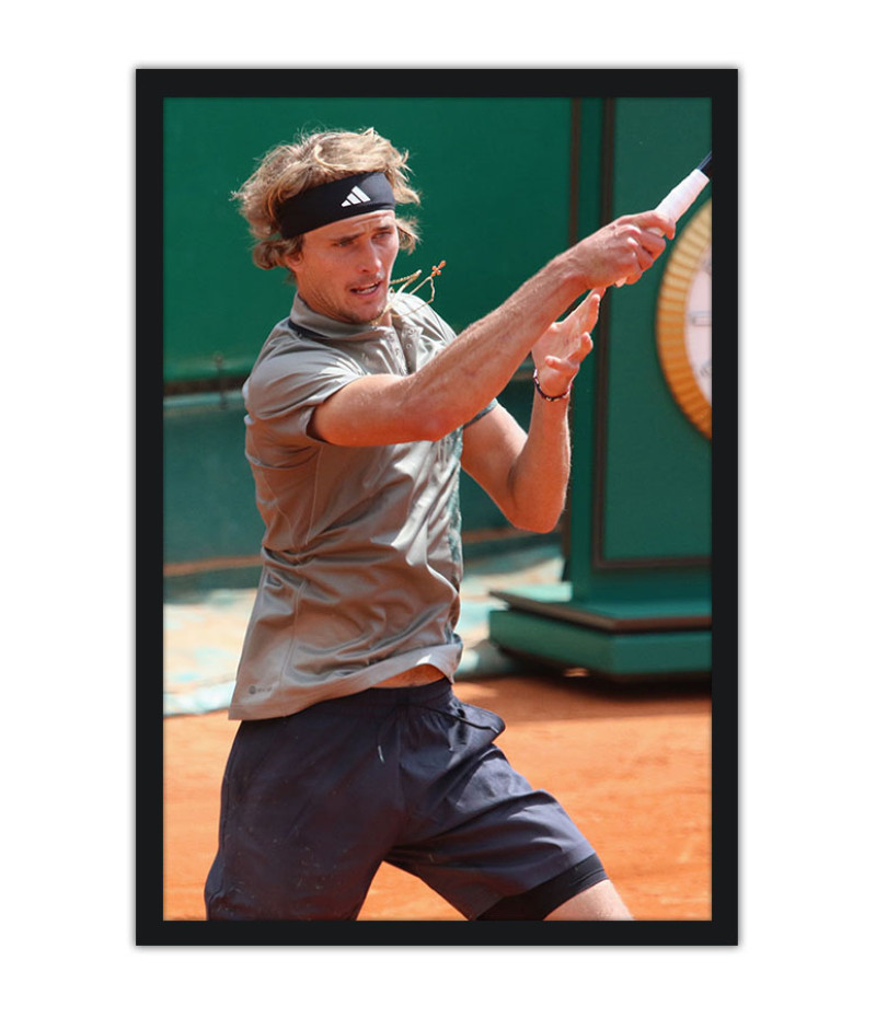 Poster Tenistas - Alexander Zverev - Esporte - Tennis