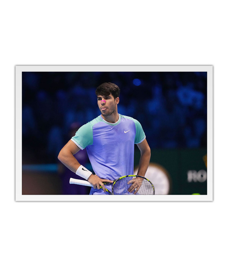 Poster Tenistas - Carlos Alcaraz - Esporte - Tennis