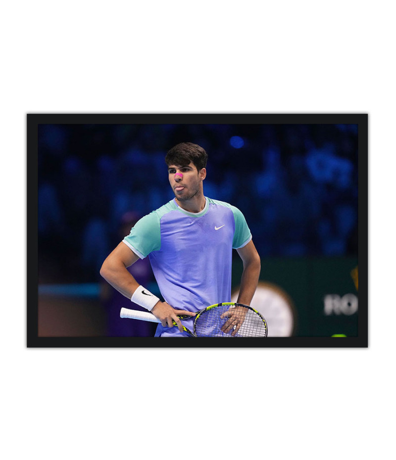 Poster Tenistas - Carlos Alcaraz - Esporte - Tennis