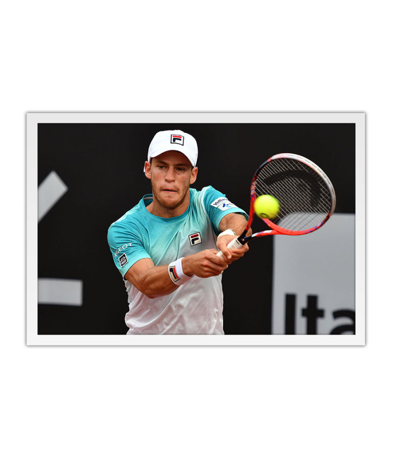 Poster Tenistas - Diego Schwartzman - Esporte - Tennis