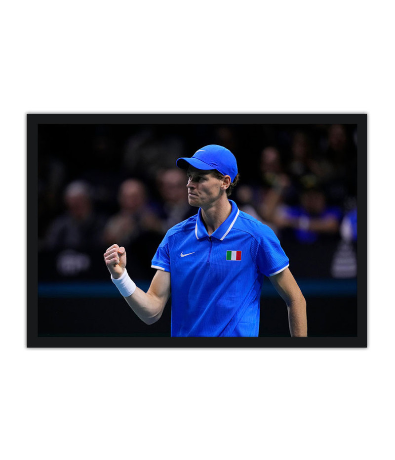 Poster Tenistas - Jannik Sinner - Esporte - Tennis