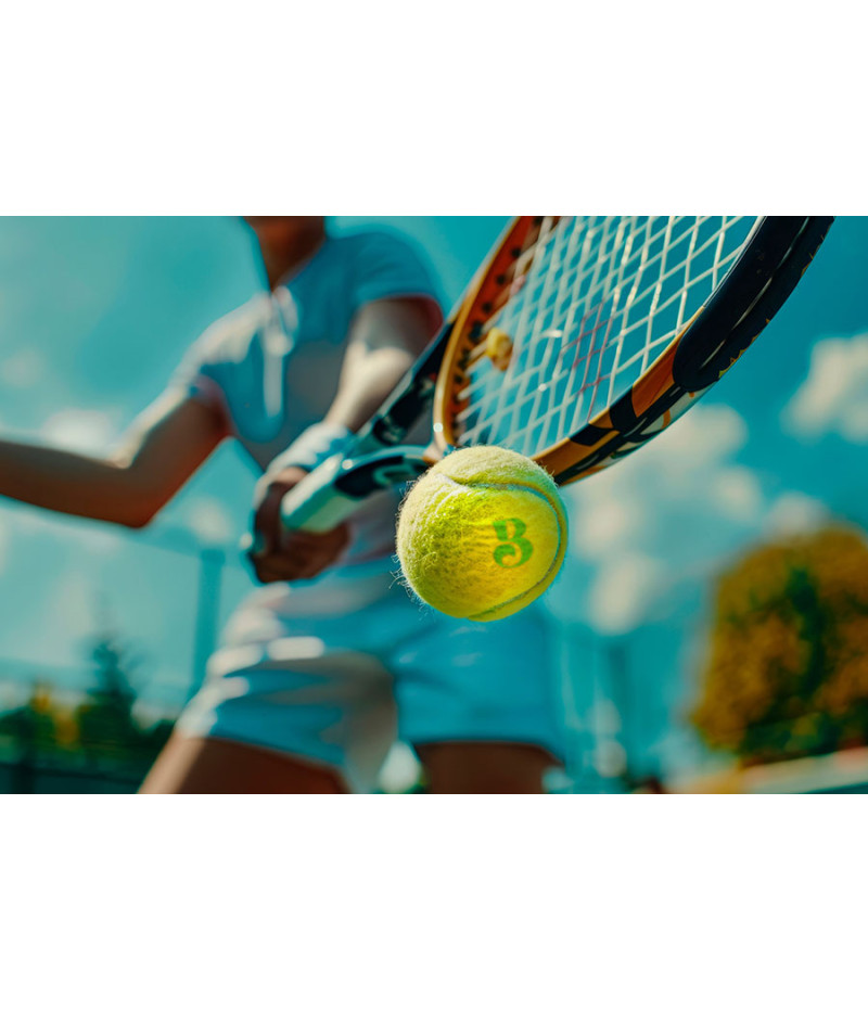 Poster Tenistas - Raquete E Bola - Esporte - Tennis