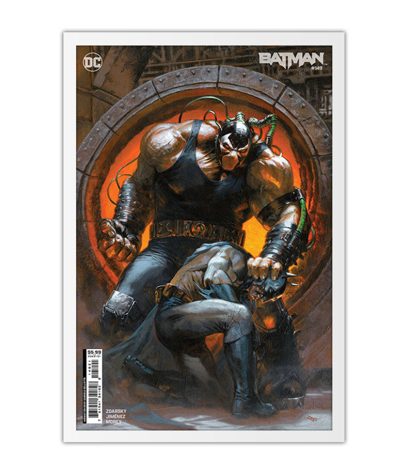 Poster Batman - Bane - Capas De Quadrinhos - HQ - DC Comics