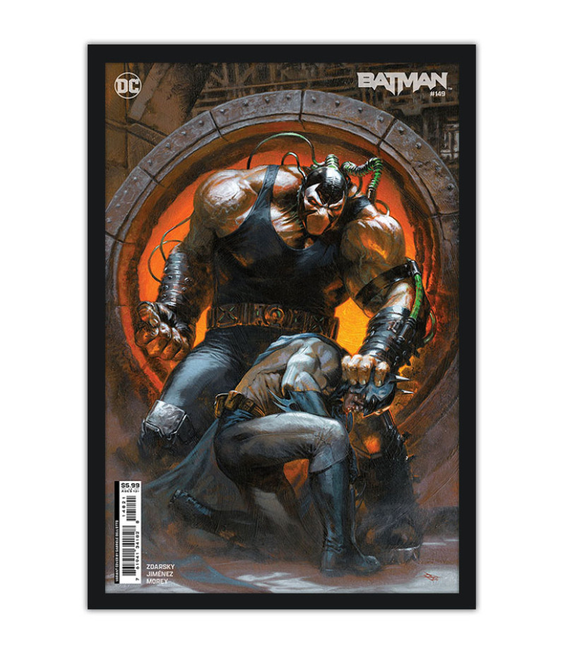 Poster Batman - Bane - Capas De Quadrinhos - HQ - DC Comics