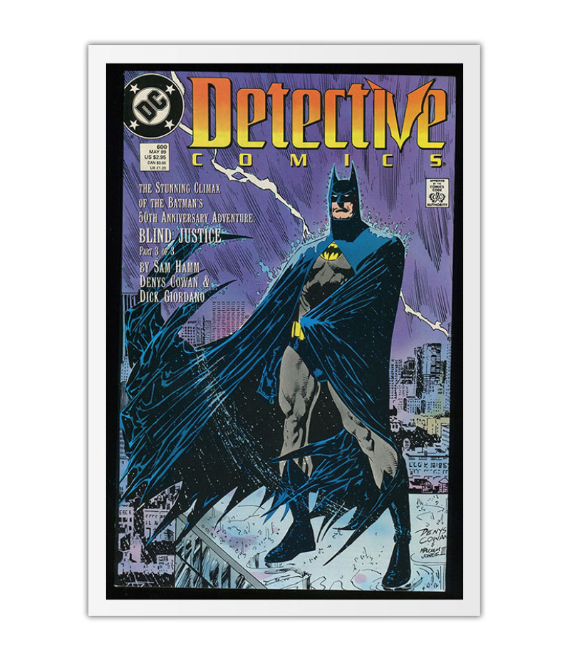 Poster Batman - Blind Justice - Capas De Quadrinhos - HQ - DC Comics