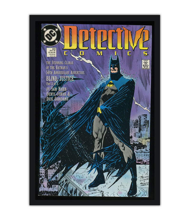 Poster Batman - Blind Justice - Capas De Quadrinhos - HQ - DC Comics